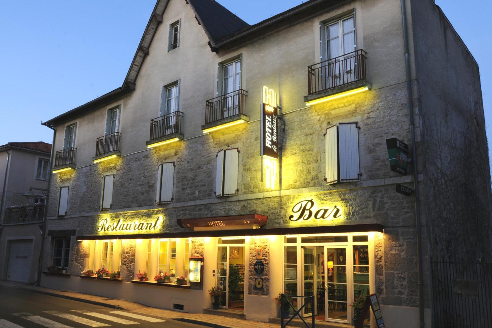 Hotel De Bordeaux Gramat Exterior foto